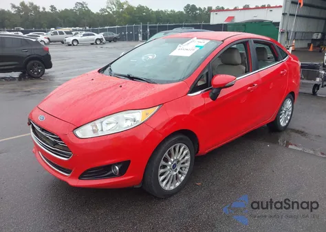 2014 Ford Fiesta Titanium from USA, damaged, VIN 3FADP4CJ4EM100444